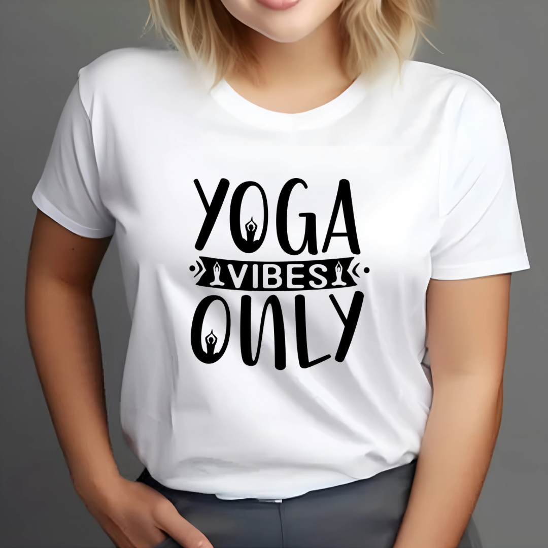 Yoga Vibes Only (White)