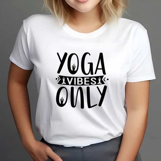 Yoga Vibes Only (White)