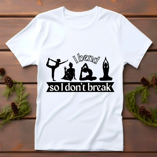 I Bend So I Don't Break (White)