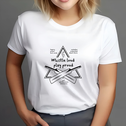 Whistle Loud Play Proud