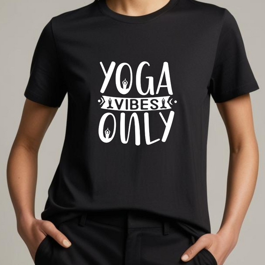 Yoga Vibes Only (Black)