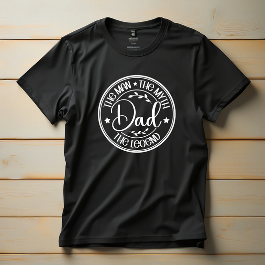 Dad - Man Myth Legend (Black)