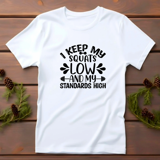 Squats Low and Standards High