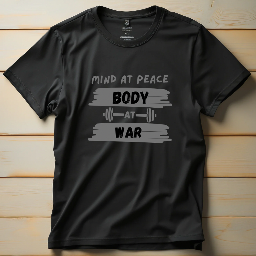 Mind at Peace Body at War (Black)