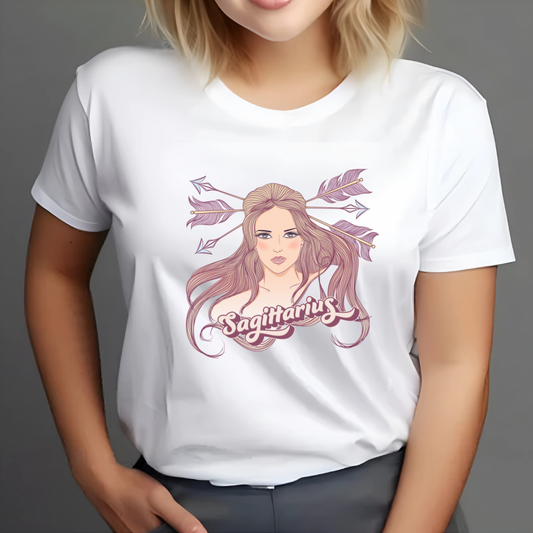 Sagittarius 4 (White) | Women's Fit