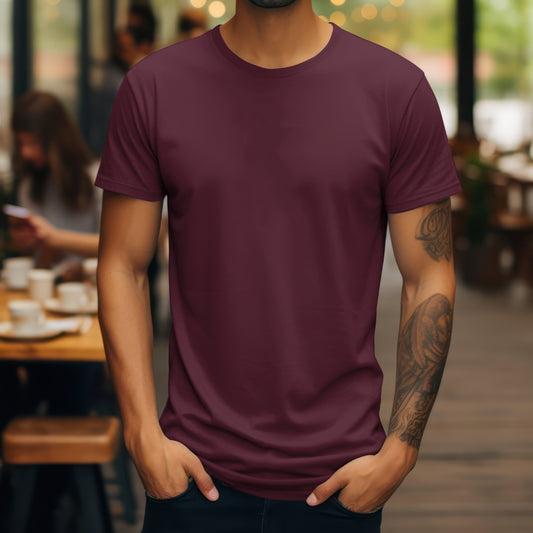 Supima Luxe Solids (Maroon)