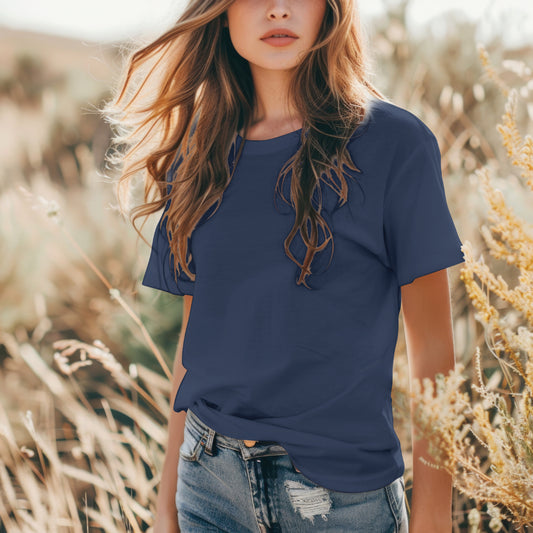 Supima Luxe Solids (Navy Blue)