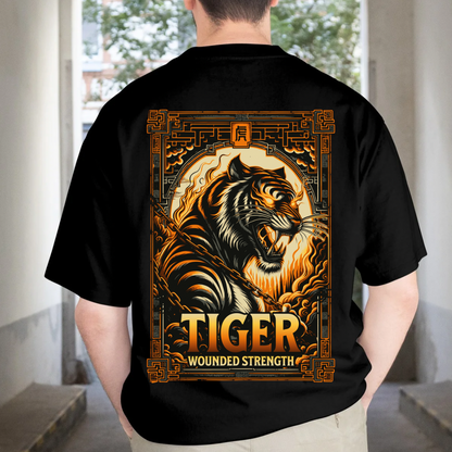 Tiger Wounded Strength