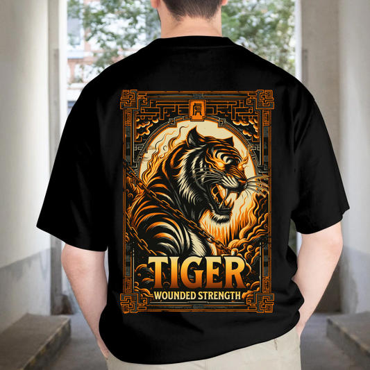 Tiger Wounded Strength