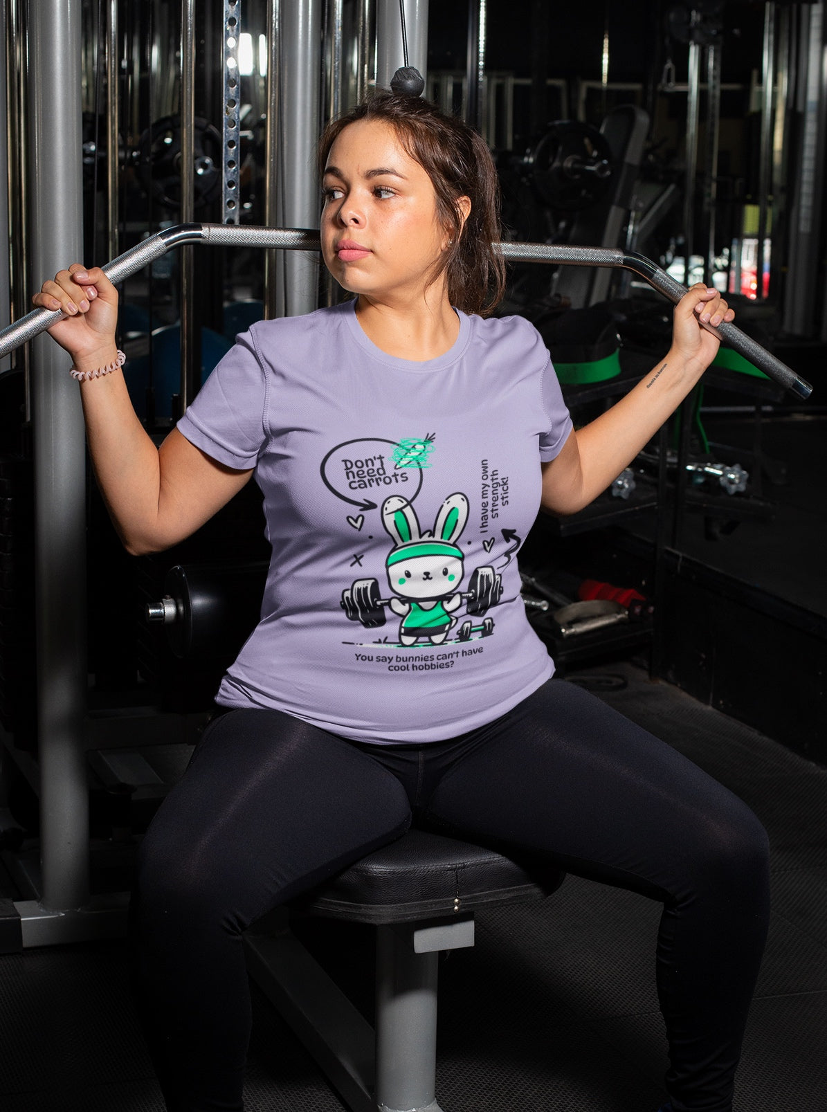 Cute Gym Bunny
