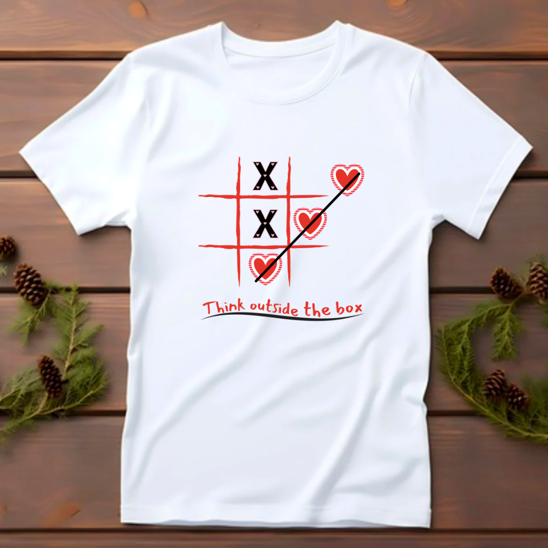 Think Outside the Box (White) | Women's Fit