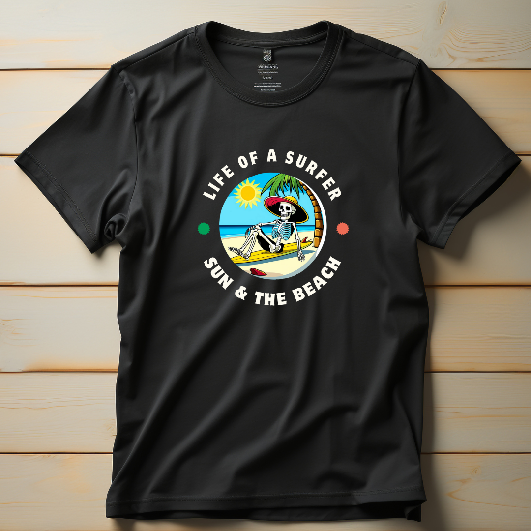 Life of a Surfer (Black) | Women's Fit