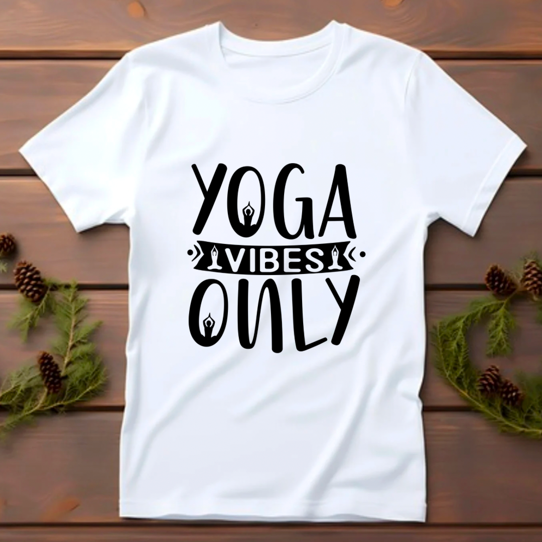 Yoga Vibes Only (White)
