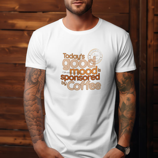 Good Mood Sponsored by Coffee (White)