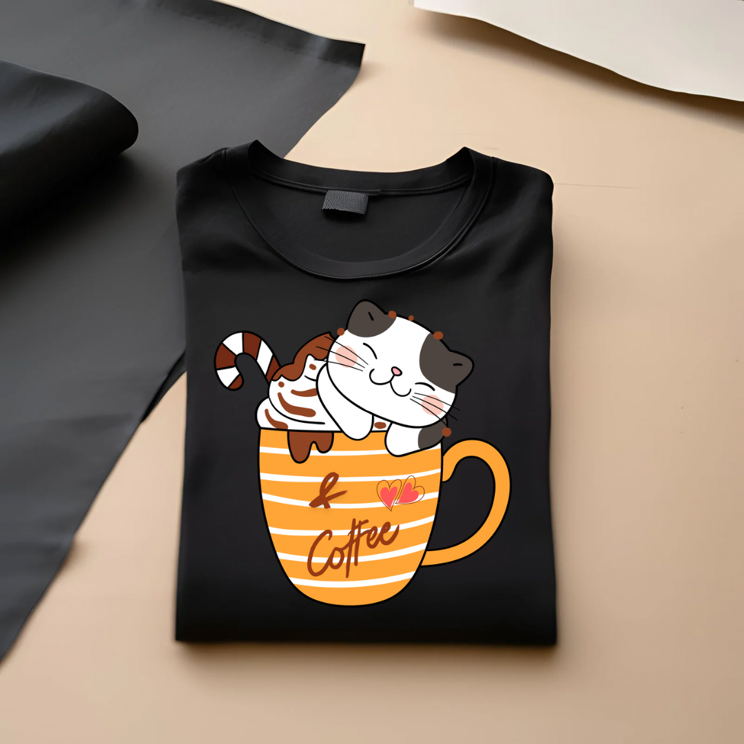 Cat and Coffee | Men's Fit