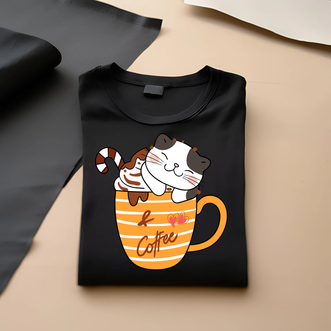 Cat and Coffee | Women's Fit