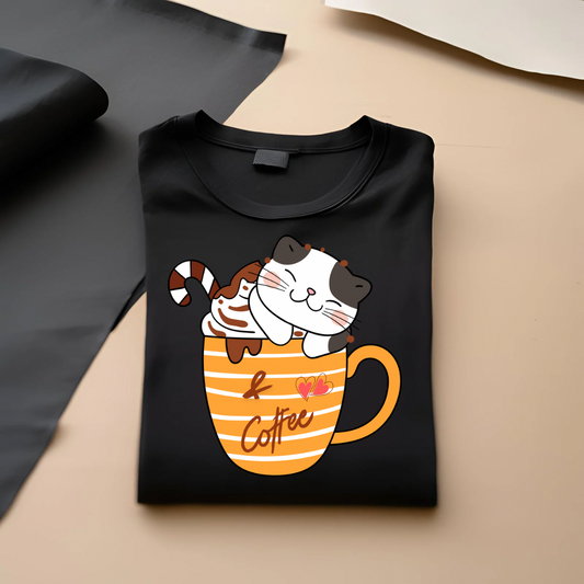 Cat and Coffee | Women's Fit