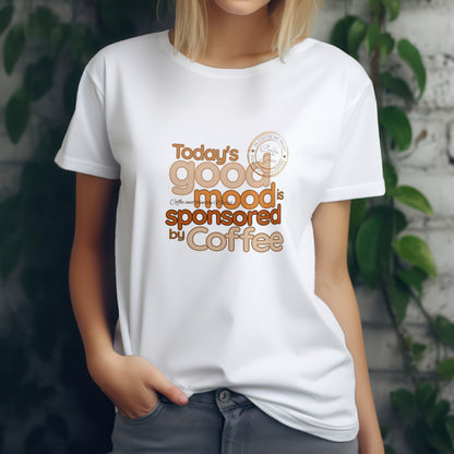 Good Mood Sponsored by Coffee (White)