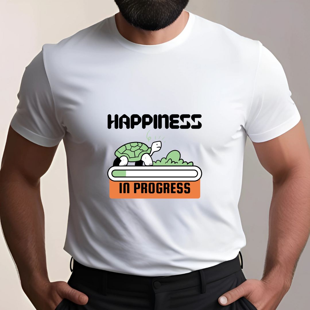 Happiness in Progress (White) | Men's Fit