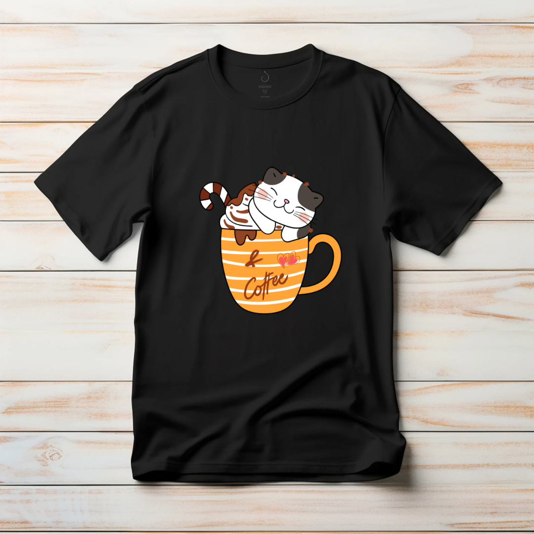 Cat and Coffee | Men's Fit