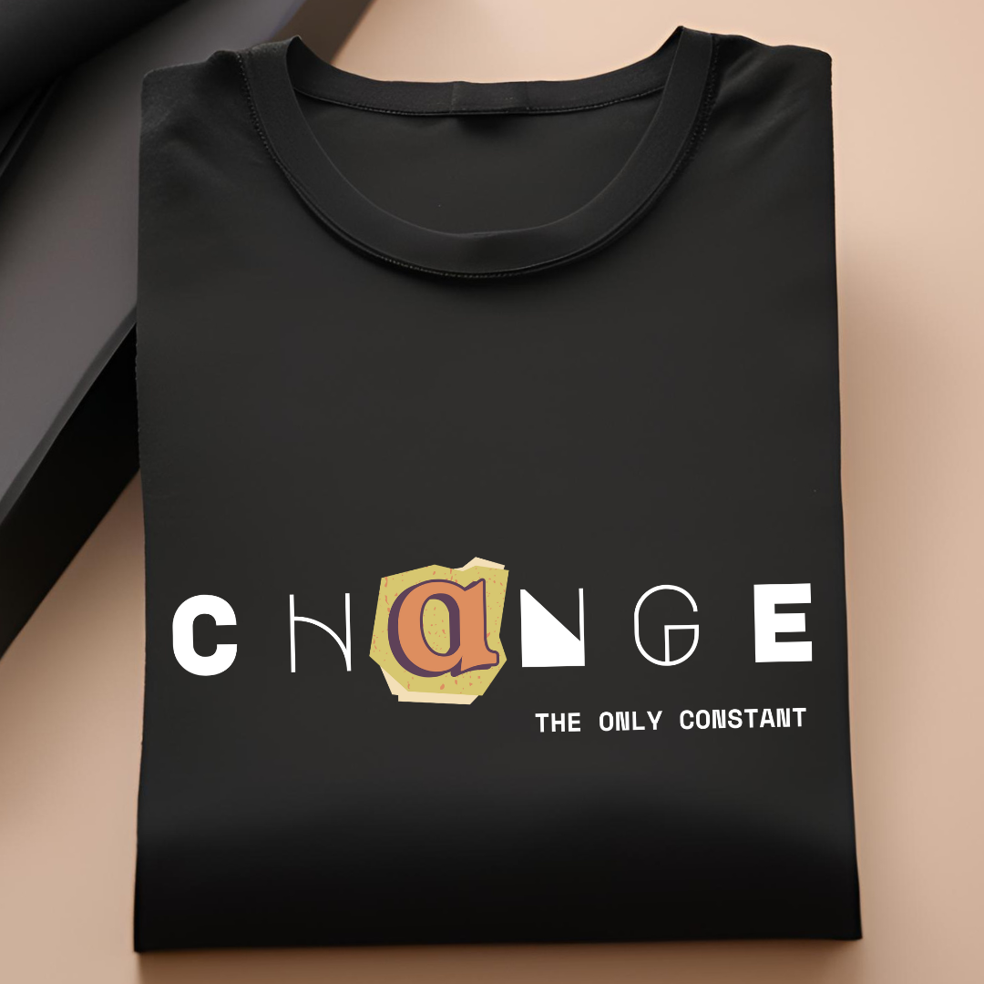 Change the Only Constant (Black) | Men's Fit