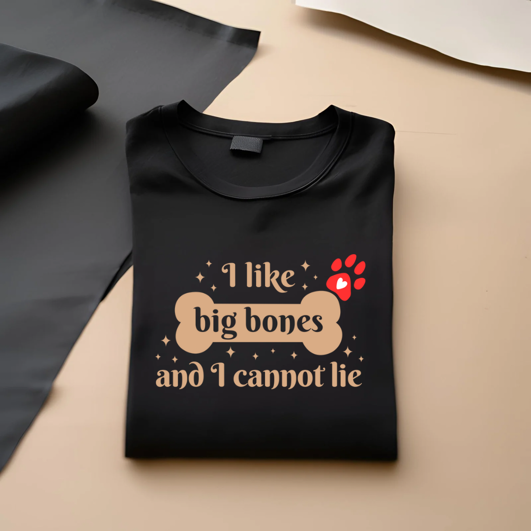 I like Big Bones (Black) | Men's Fit