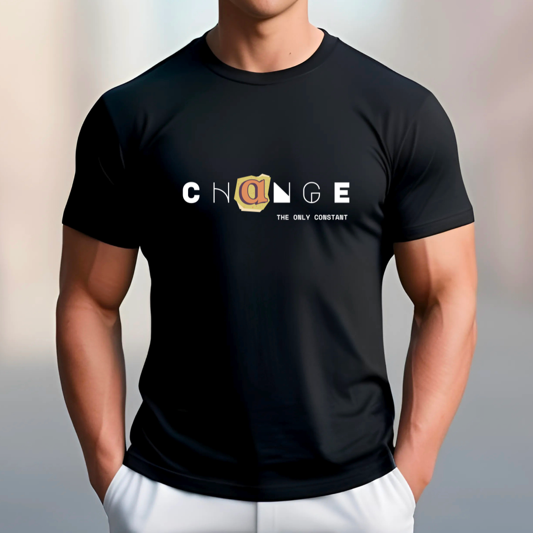 Change the Only Constant (Black) | Men's Fit