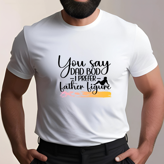 Dad Bod Father Figure (White)