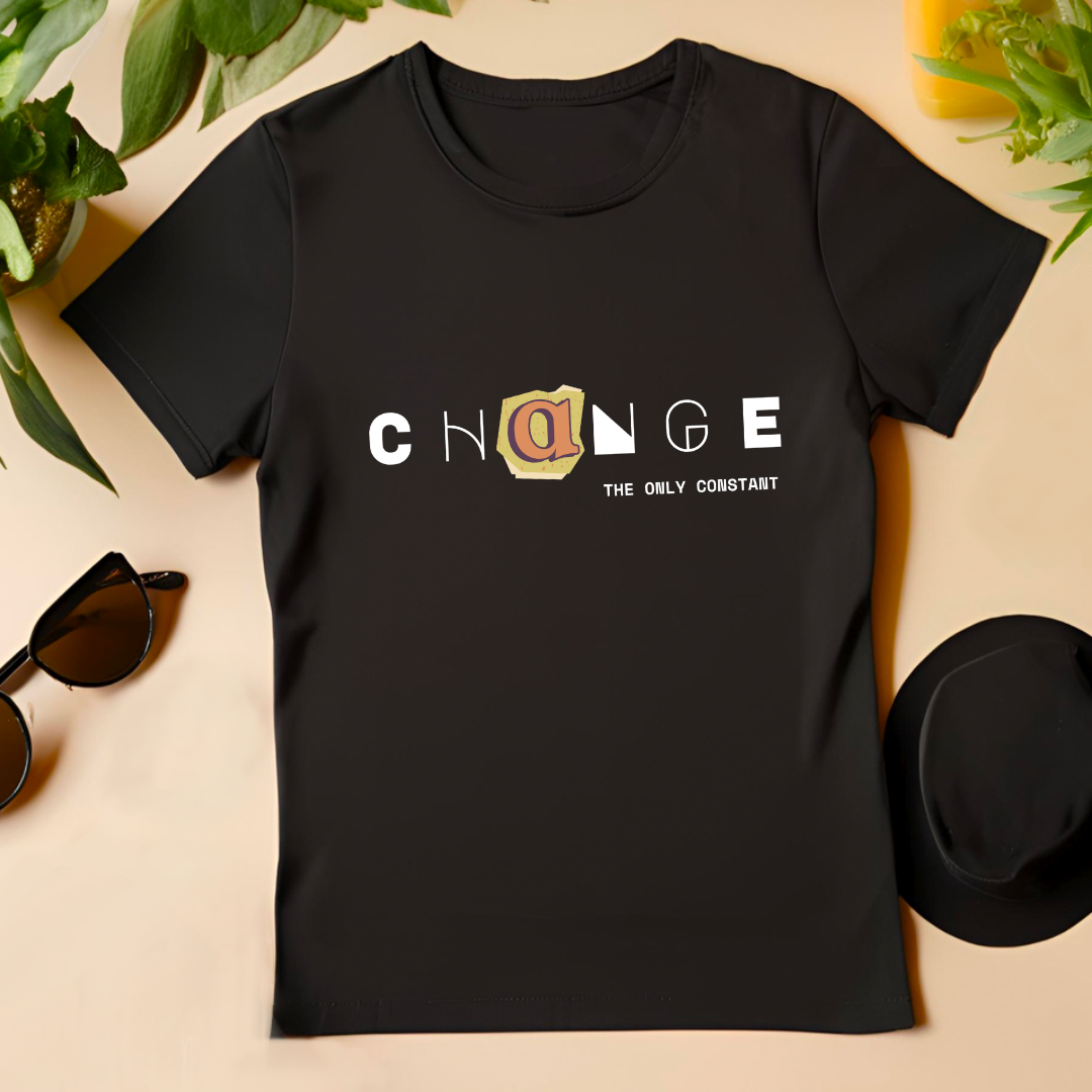 Change the Only Constant (Black) | Men's Fit