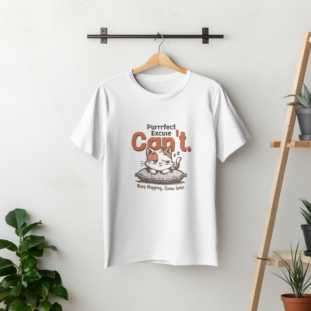 Purrrfect Excuse (White)