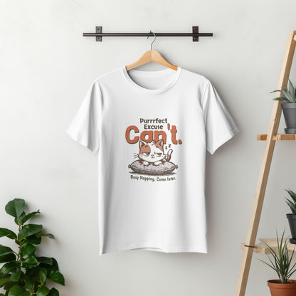 Purrrfect Excuse (White)