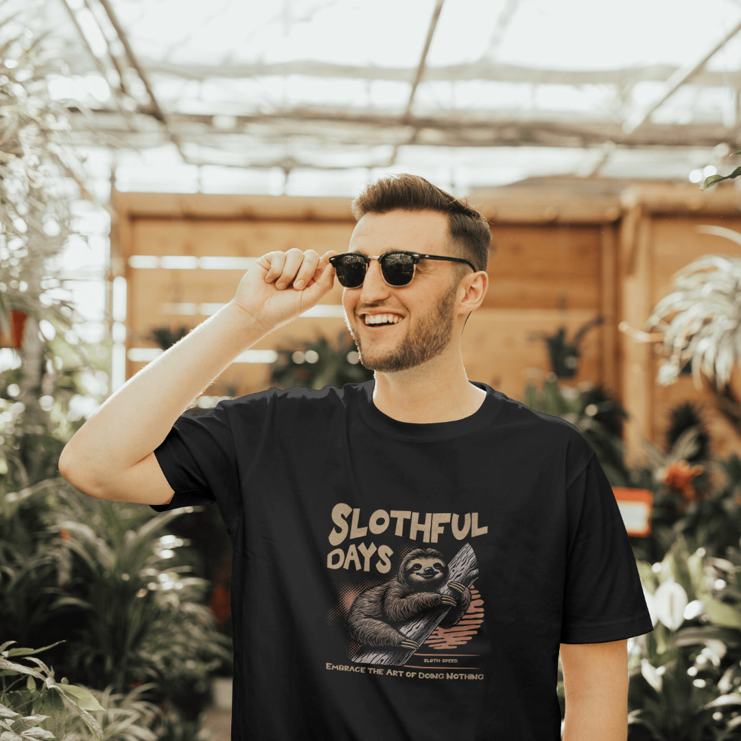 Slothful Days (Black)