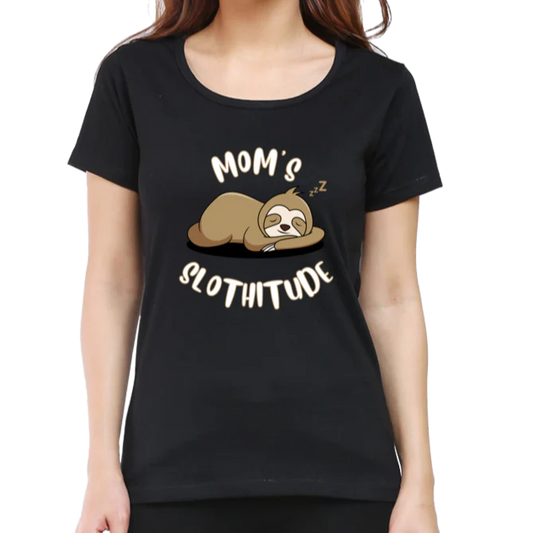 Mom's Slothitude (Black)