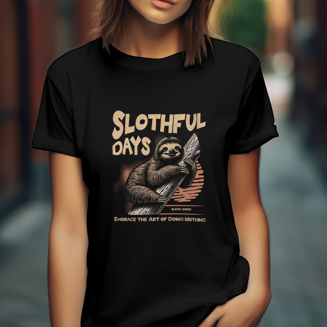 Slothful Days (Black)
