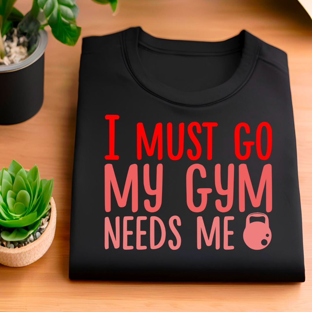 My Gym Needs Me (Black) | Men's Fit