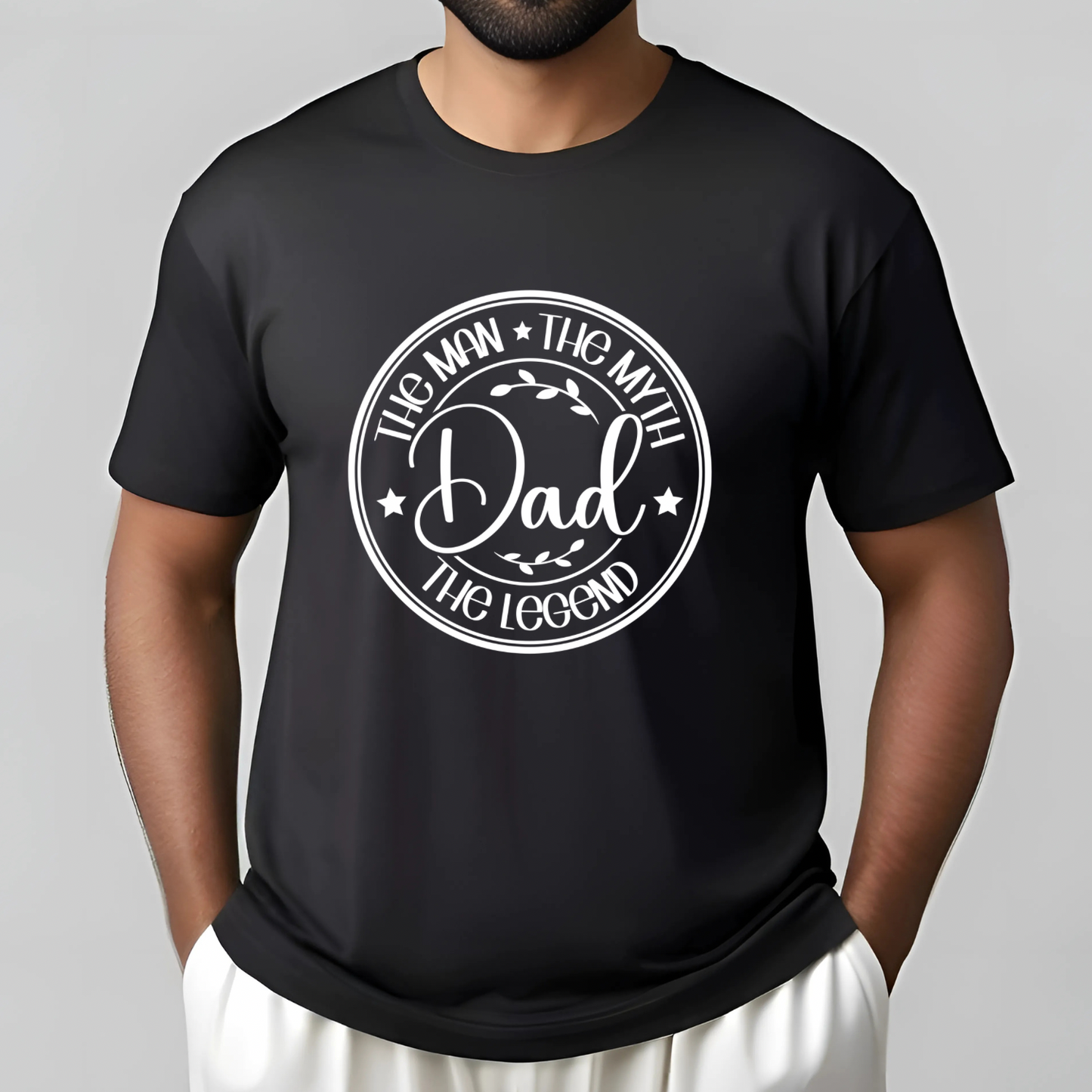 Dad - Man Myth Legend (Black)
