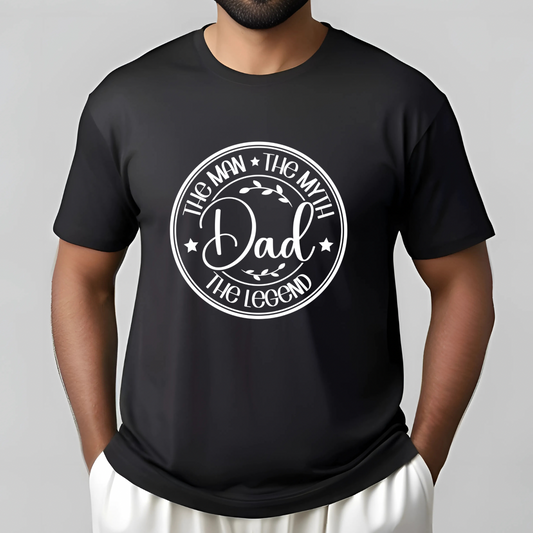 Dad - Man Myth Legend (Black)