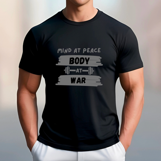 Mind at Peace Body at War (Black)
