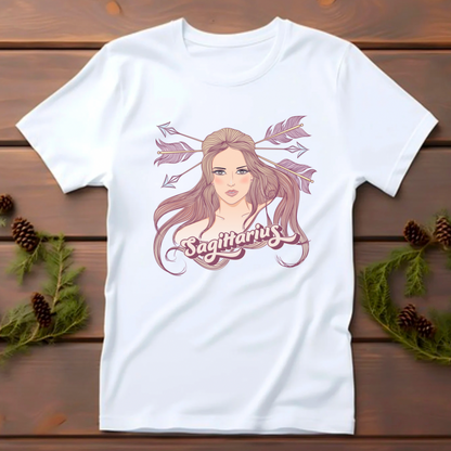 Sagittarius 4 (White) | Women's Fit
