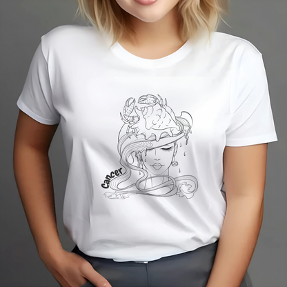 Cancer 3 (White) | Women's Fit