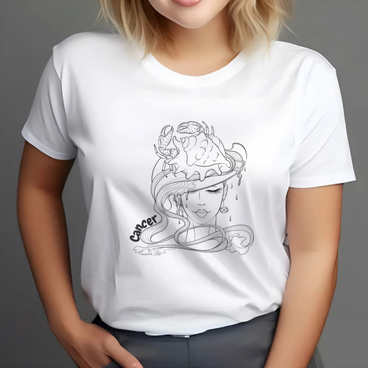 Cancer 3 (White) | Women's Fit