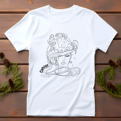 Cancer 3 (White) | Women's Fit