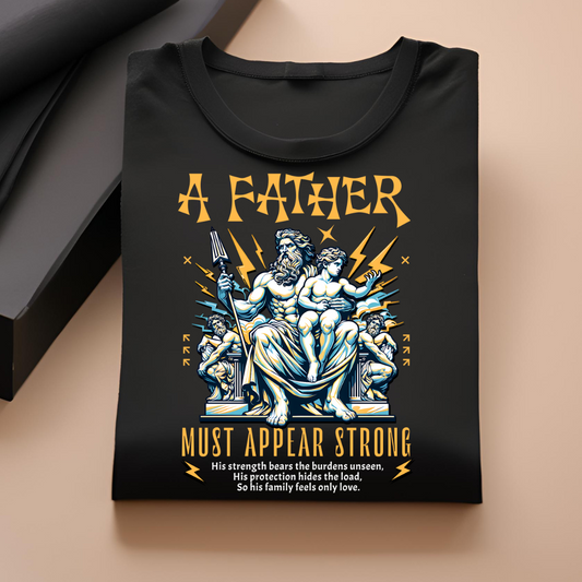 A Father Must Appear Strong (Black)