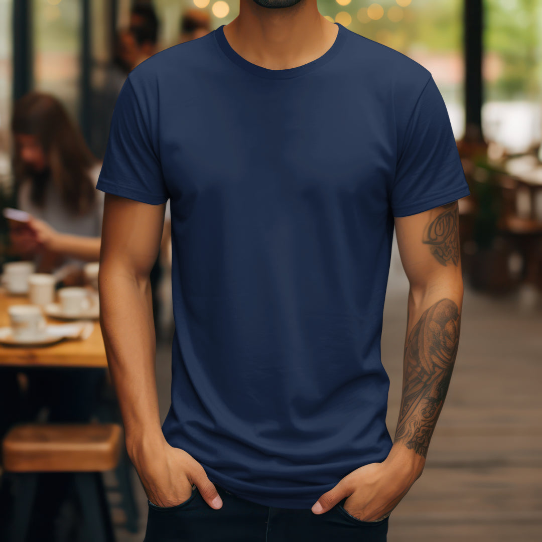 Supima Luxe Solids (Navy Blue)